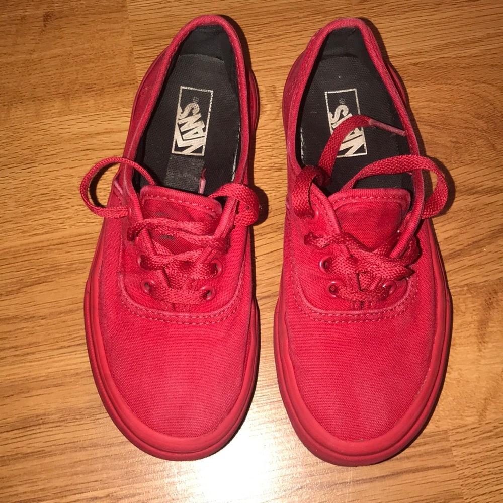 Red Vans